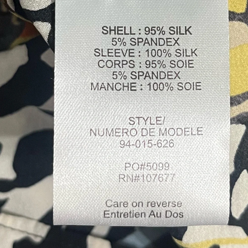 ALICE+OLIVIA butterfly silk blouse - Picture 7 of 8